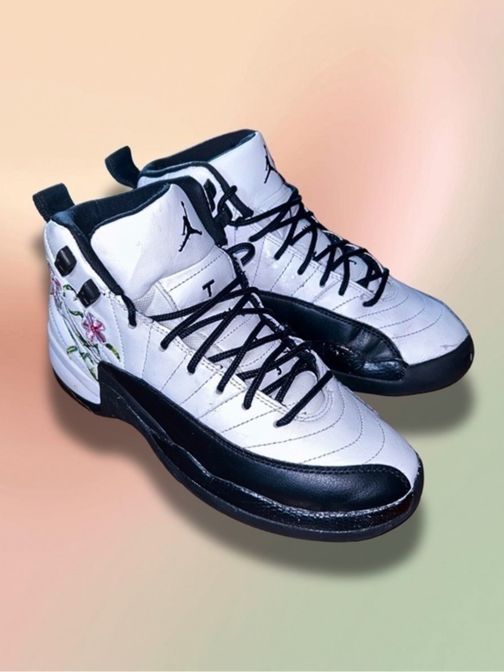 Air Jordan 12 Retro GS "Floral" Youth Shoes Size 4.5Y